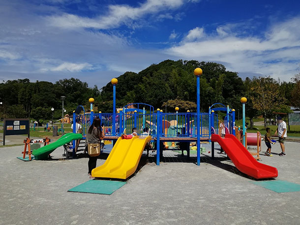 広くて大きな遊具が子どもたちに大人気 22世紀の丘公園 にはもう行ってきた Domo ドーモプラス